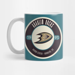 Anaheim Hockey Ducks Minimalist Logo Mug